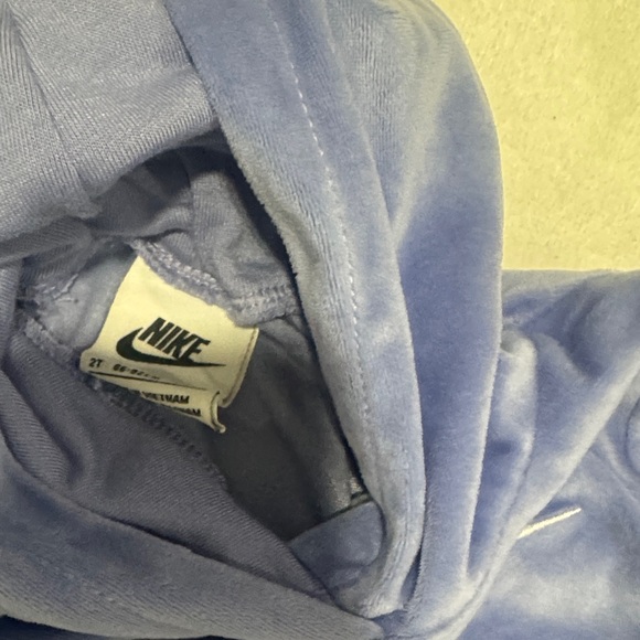 Nike Royal Blue Velour Tracksuit - Picture 3 of 8